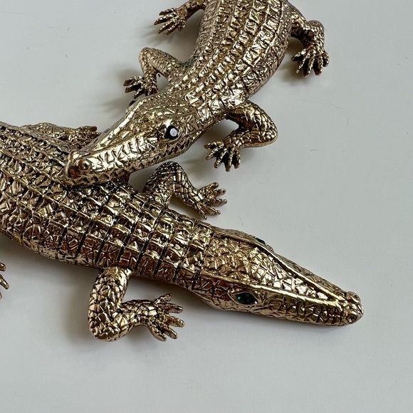 H&M double crocodile necklace - Picture 5 of 10